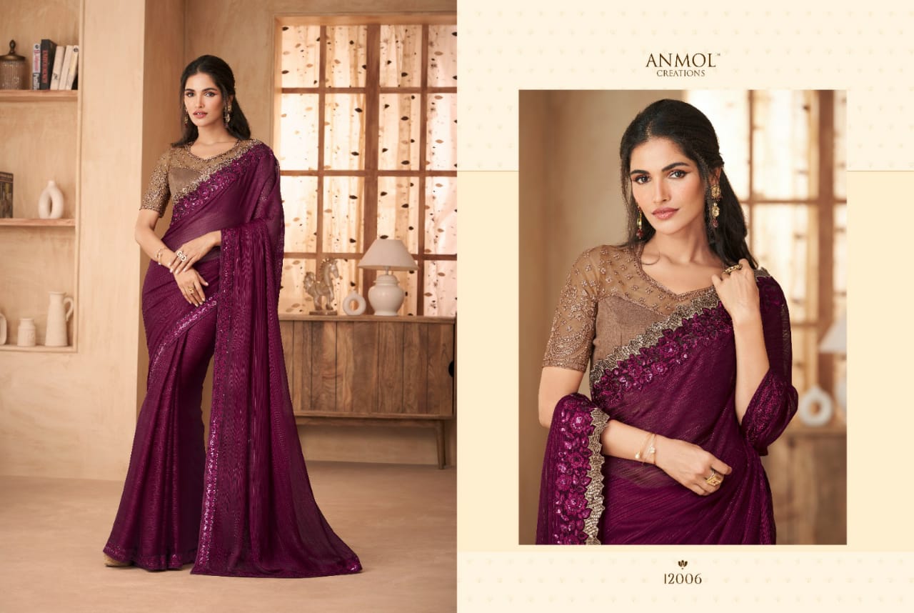 12006 Elegance Vol 16 Anmol Creations Sarees