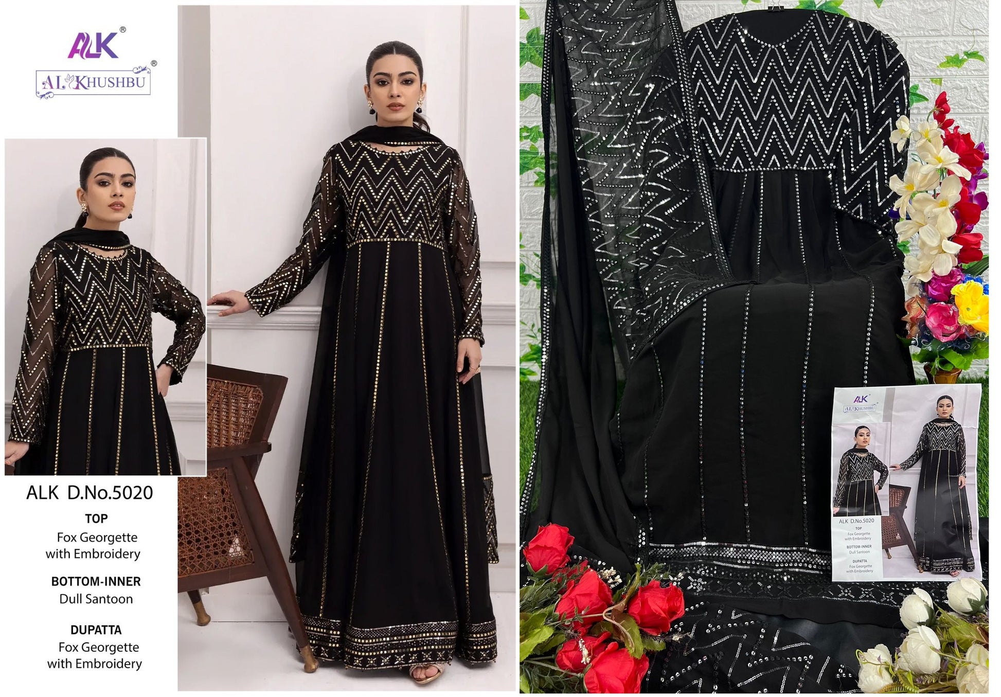 5020 Alk Pakistani Readymade Suits