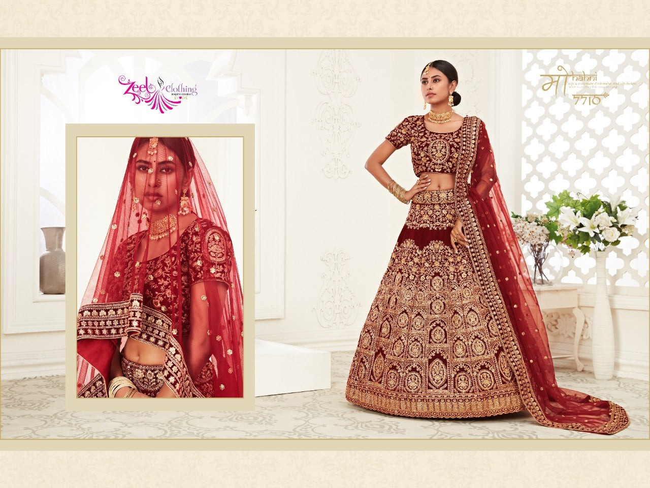 7710 Traditionl Vol 2 Zeel Lehenga Choli