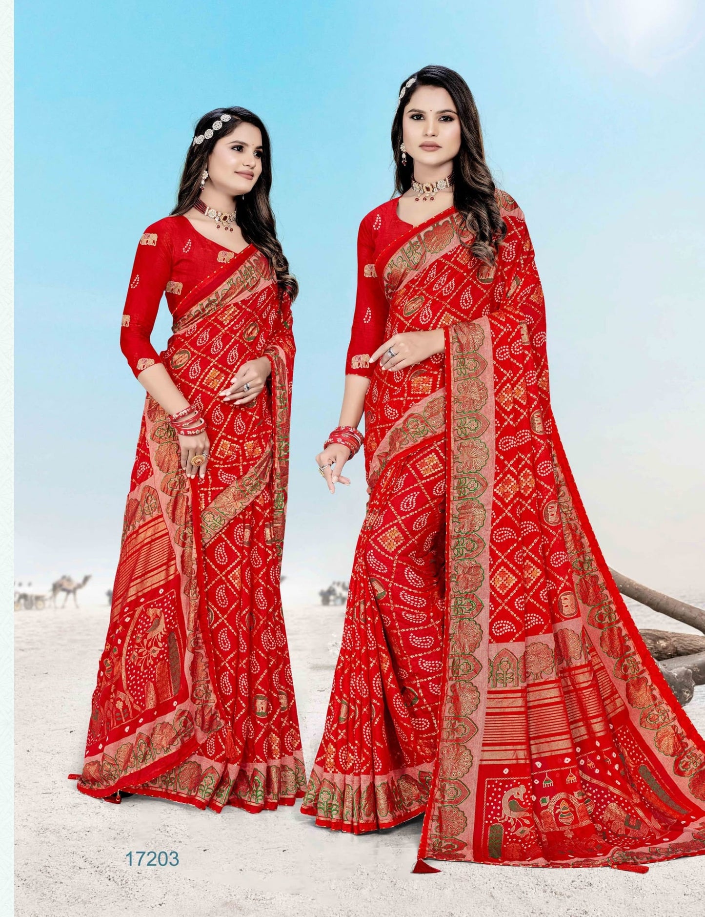 17303 Tarang Jalnidhi Printed Sarees