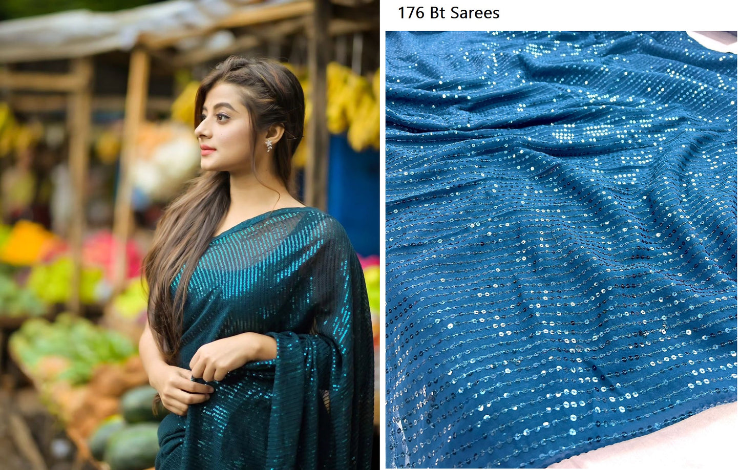 176 Bt Sarees
