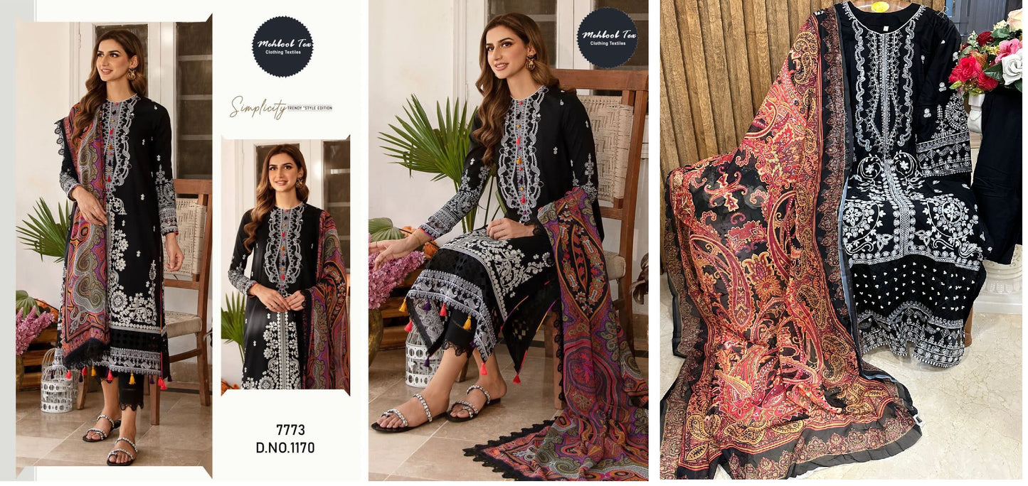 1170 Mehboob Tex Pakistani Salwar Suits