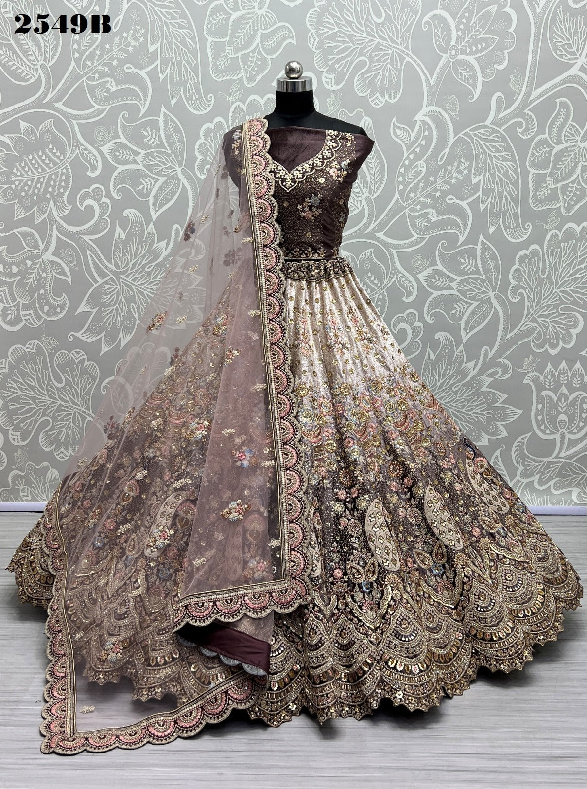 2549B Anjani Art Lehenga Choli