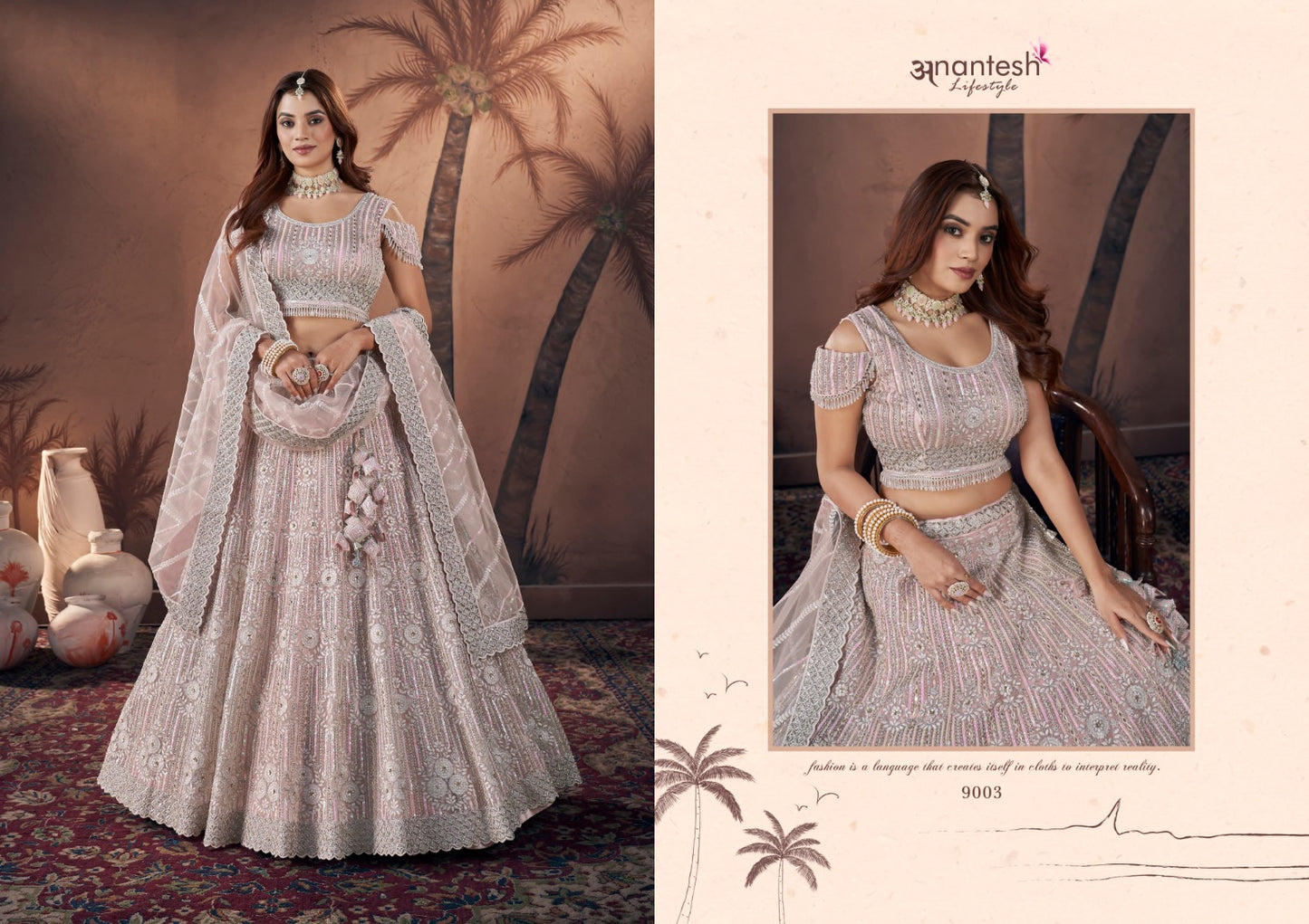 9003 Bridal Couture 2024 Anantesh Readymade Lehenga Choli