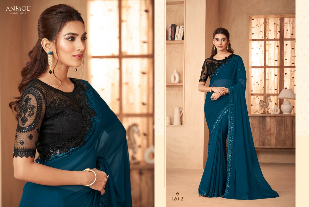 12012 Elegance Vol 16 Anmol Creations Sarees
