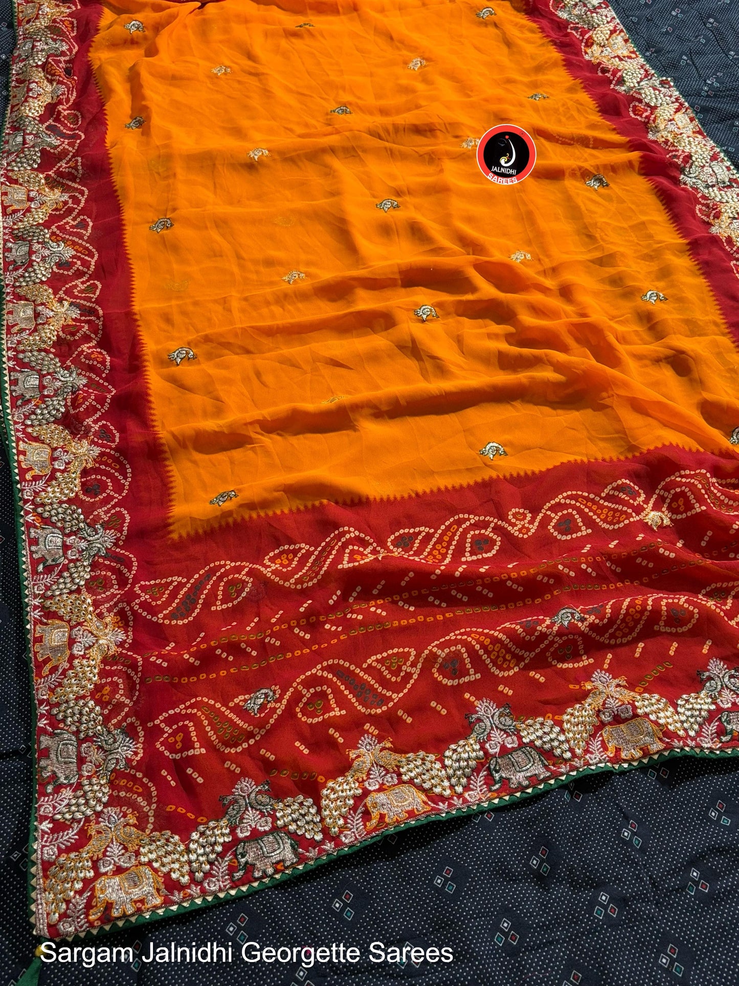 18002 Sargam Jalnidhi Georgette Sarees