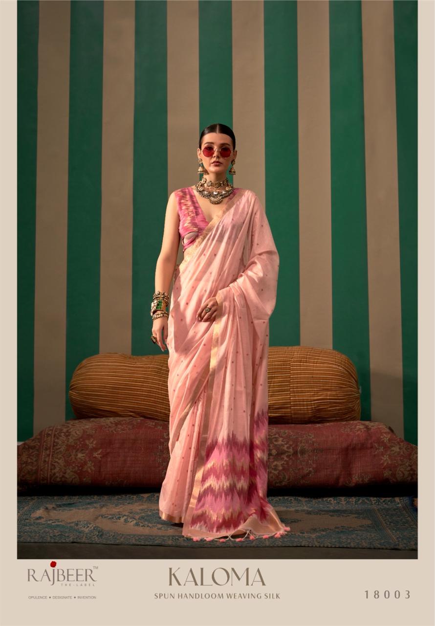 18003 Kaloma Rajbeer Weaving Sarees