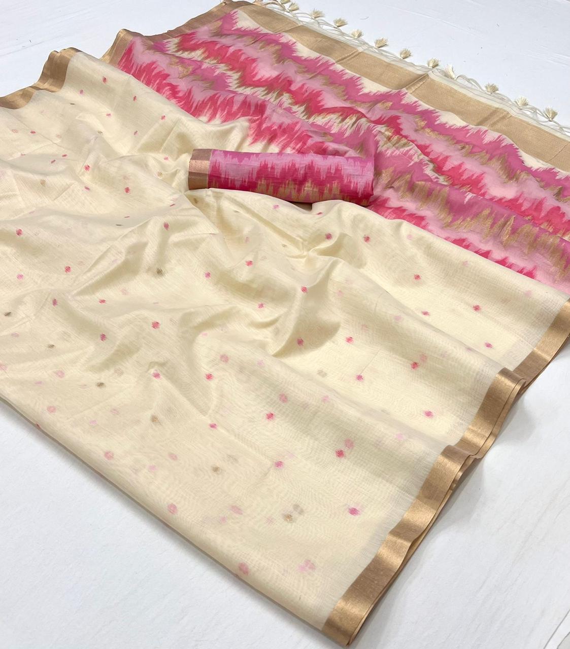 18005 Kaloma Rajbeer Weaving Sarees