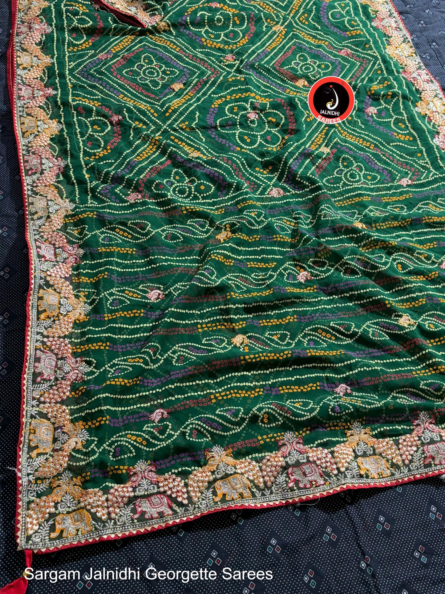 18007 Sargam Jalnidhi Georgette Sarees