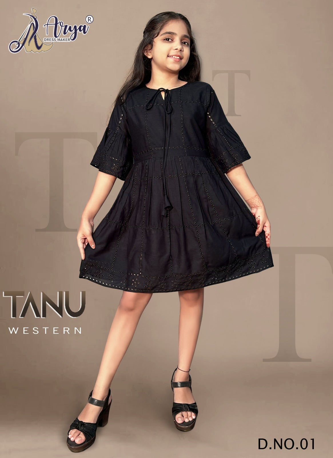 Tanu 01 Adm Girls Western Dress