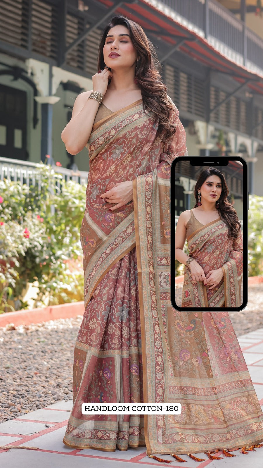 180 Almaari Cotton Sarees
