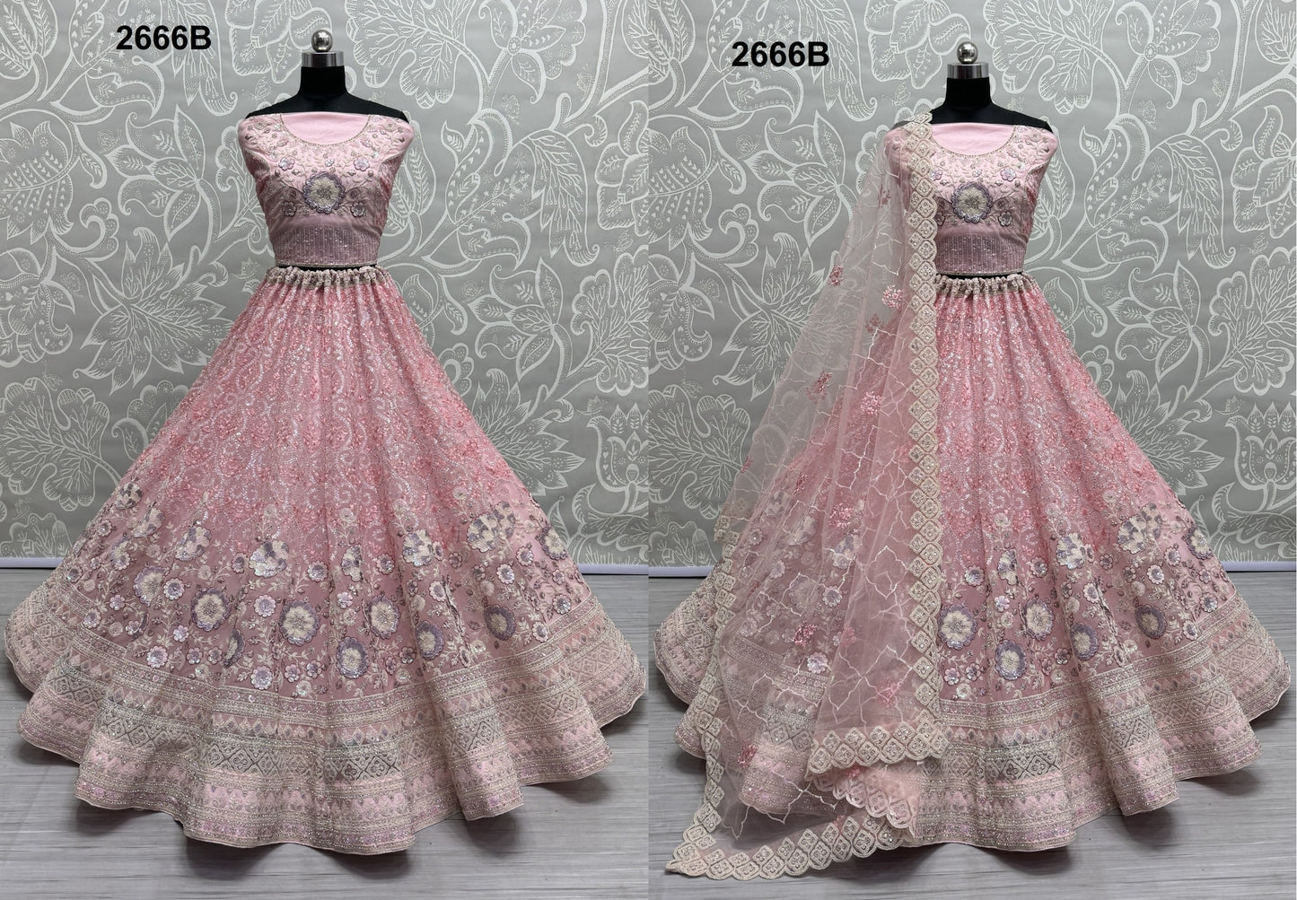 2666B Anjani Art Lehenga Choli