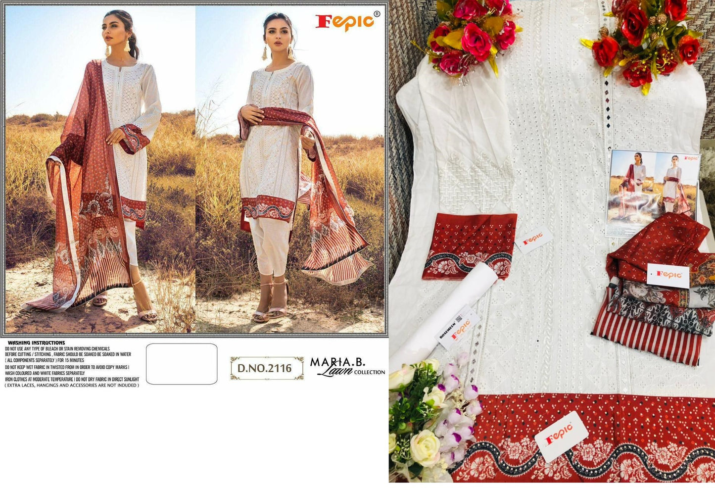 2116 Rosemeen Fepic Pakistani Salwar Suits