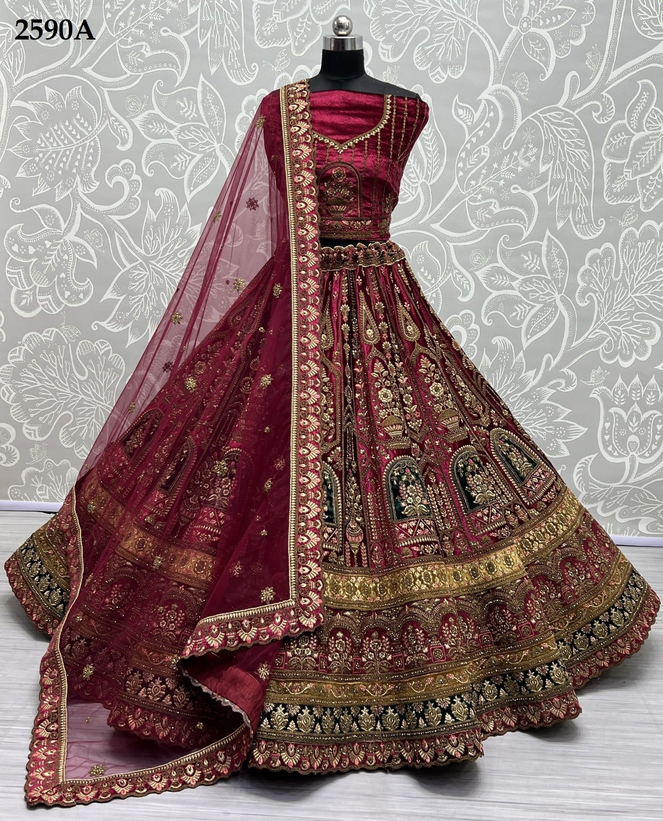 2590A Anjani Art Lehenga Choli