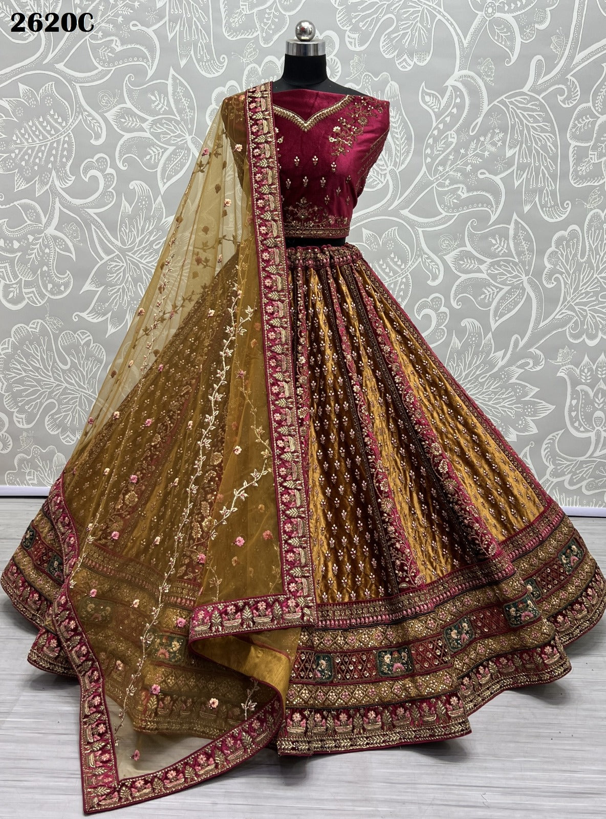 2620C Anjani Art Lehenga Choli