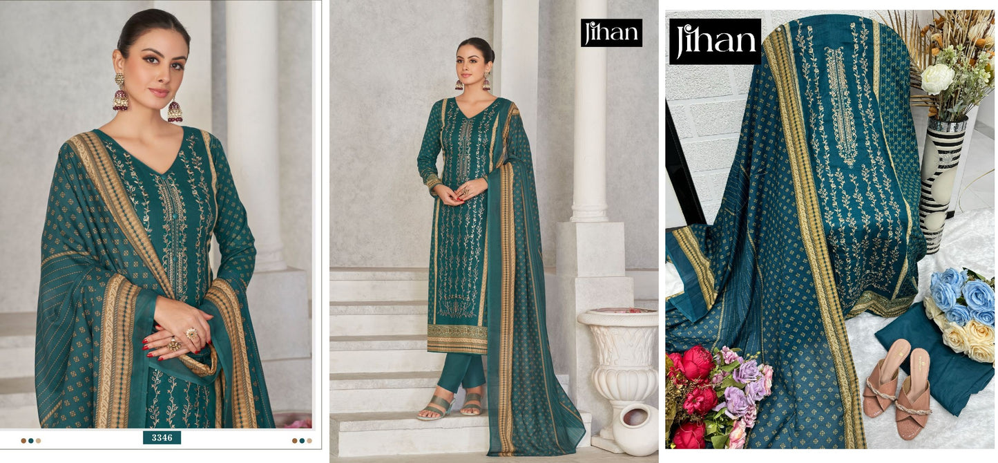 3346 Jihan Pakistani Salwar Suits