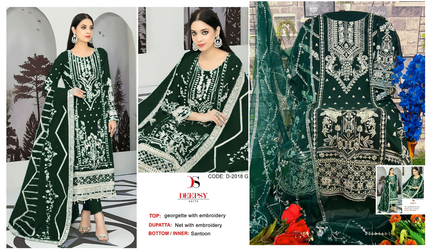 2018G Deepsy Pakistani Salwar Suits