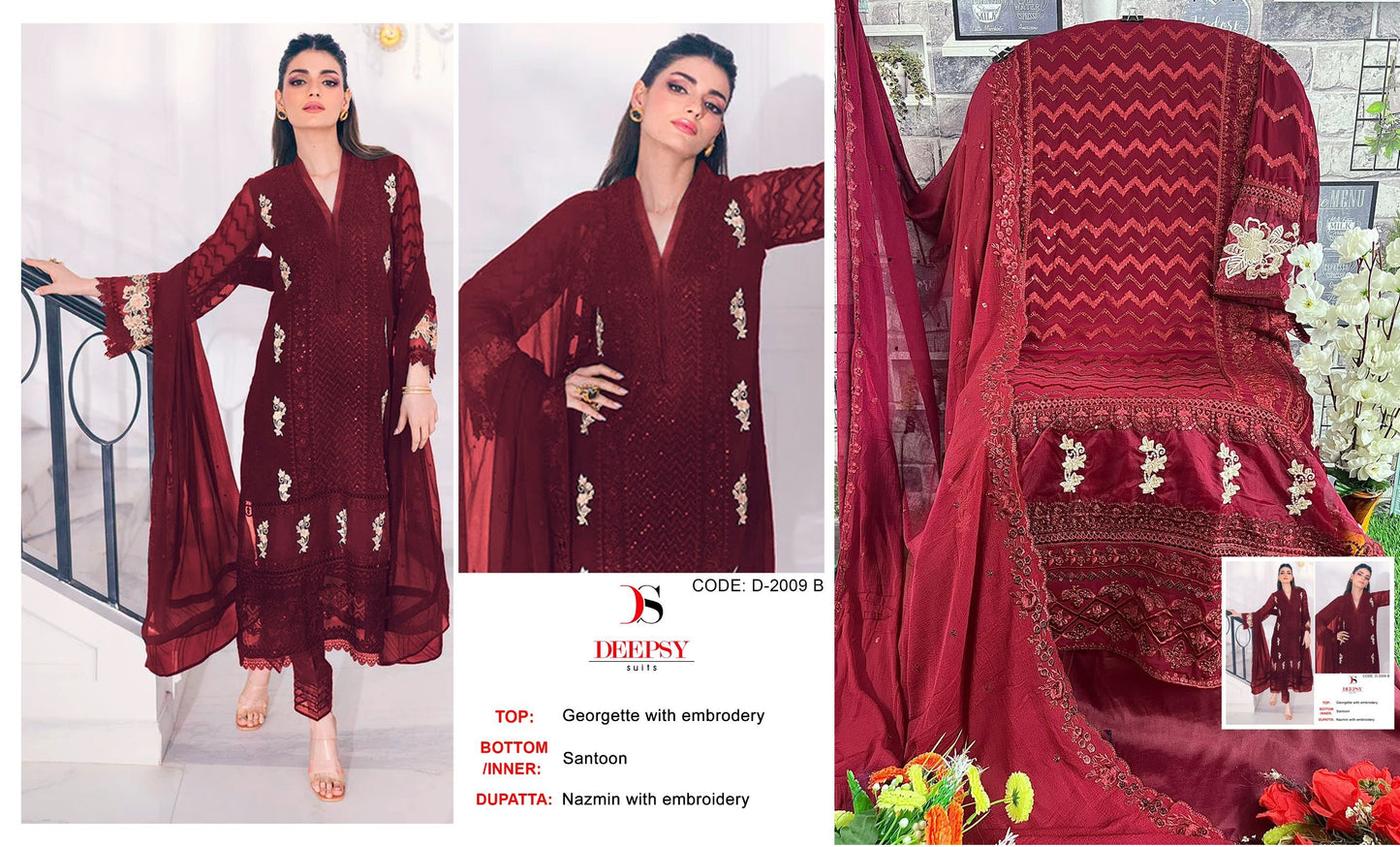 2009B Deepsy Pakistani Salwar Suits