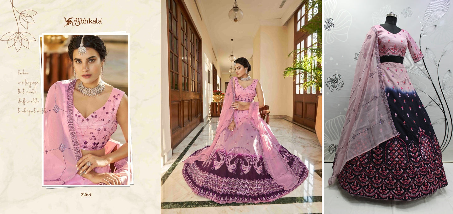 2263 Bridesmaid Vol 27 Shubhkala Lehenga Choli