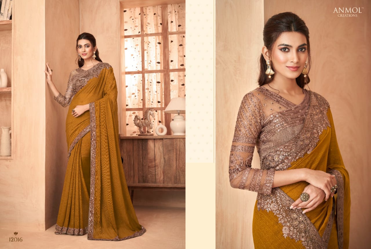12016 Elegance Vol 16 Anmol Creations Sarees
