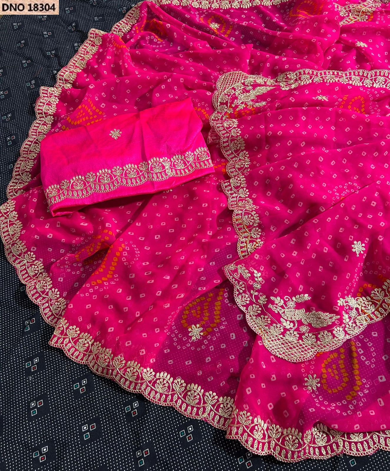 18304 Vedika Jalnidhi Bandhej Sarees