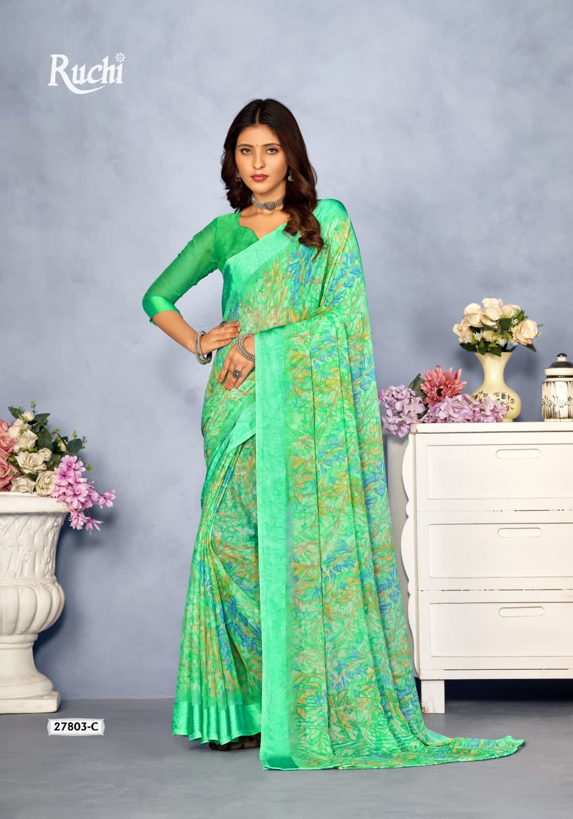 27803C Cherry Ruchi Sarees