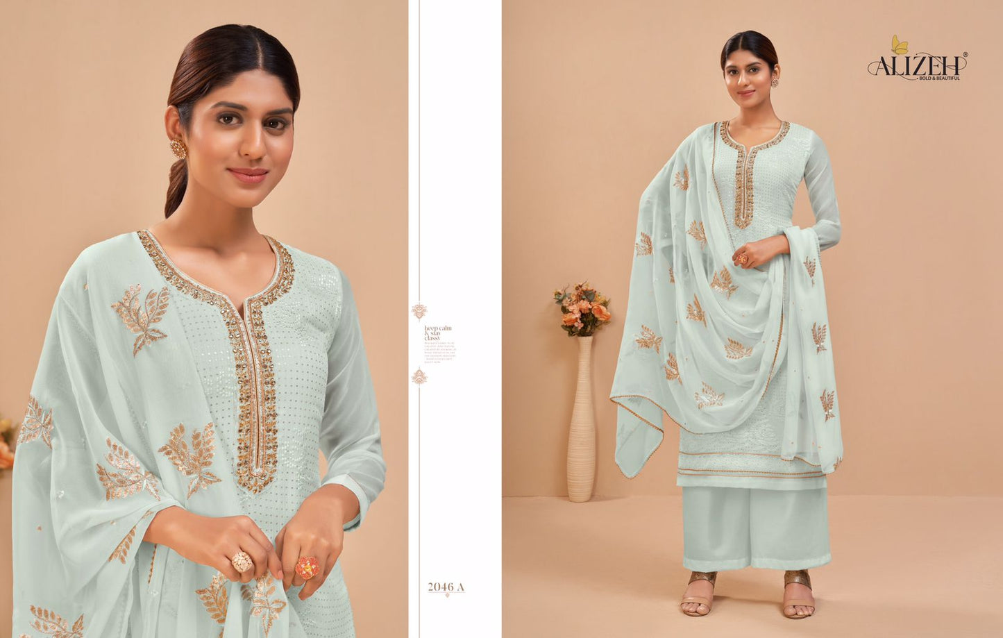 2046A Murad Vol 9 Alizeh Unstitched Suits