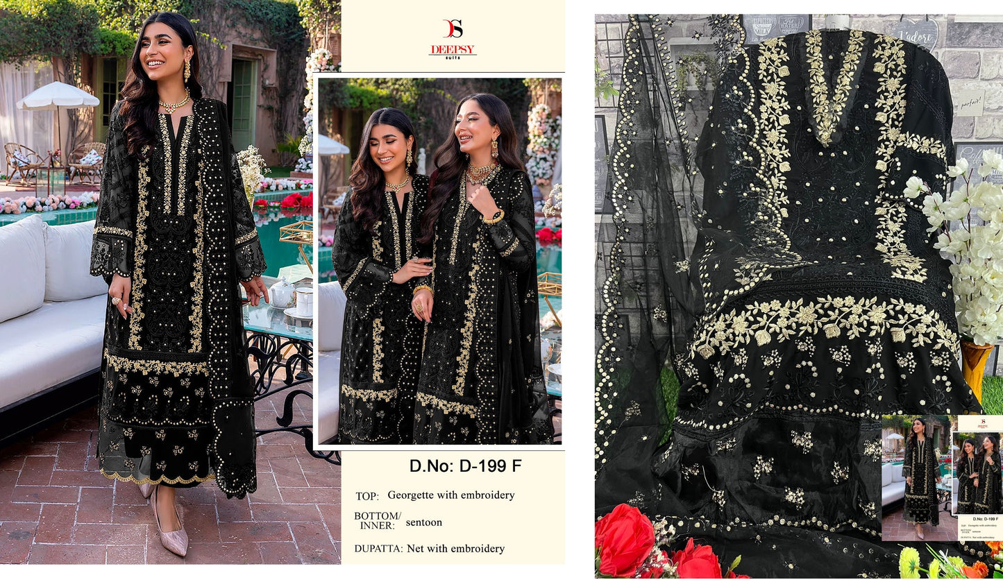 199-F Deepsy Pakistani Salwar Suits