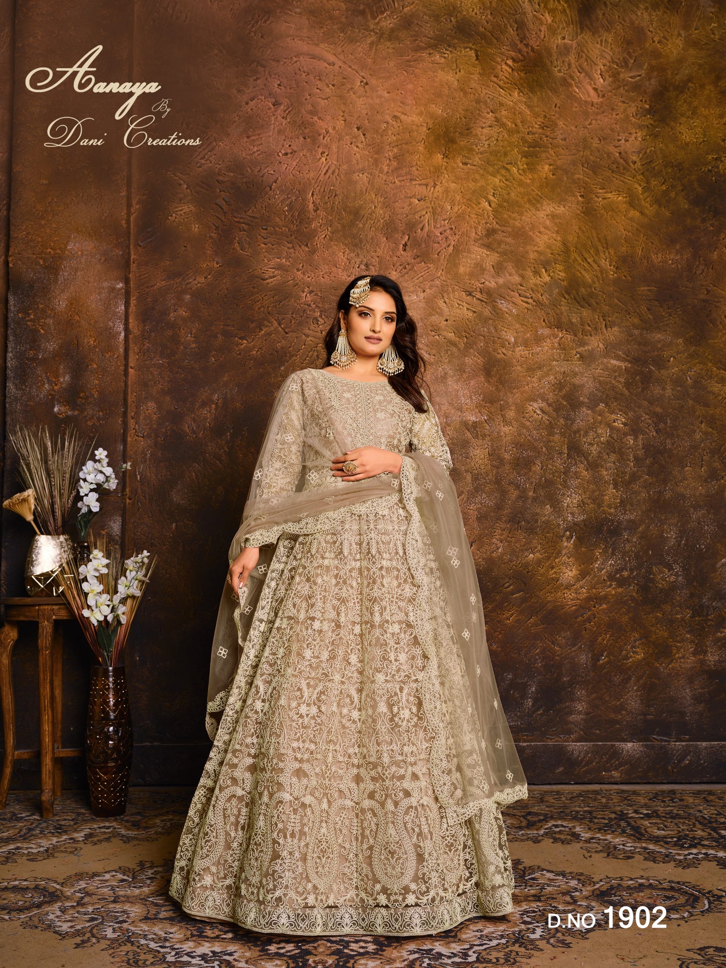 1902 Aanaya Vol 119 Dani Creation Net Pakistani Salwar Suits
