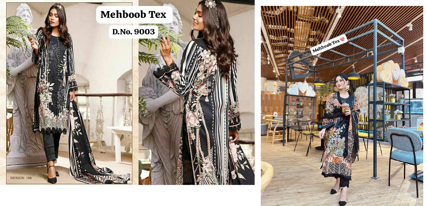 9003 Mehboob Tex Pakistani Salwar Suits