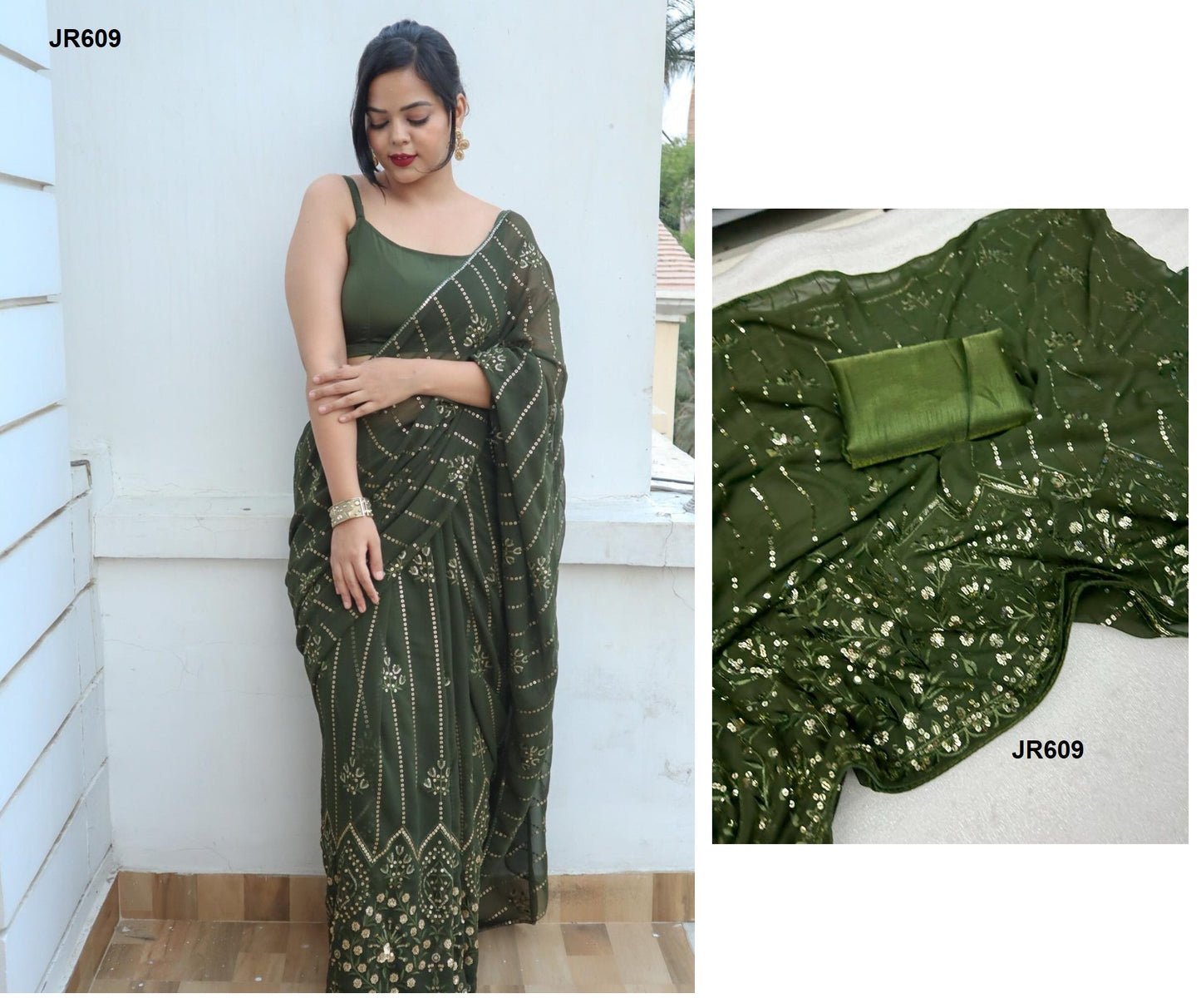 609 Jr Creation Sarees