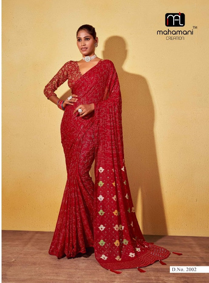 2002 Anguri Vol 2 Mahamani Creation Sarees