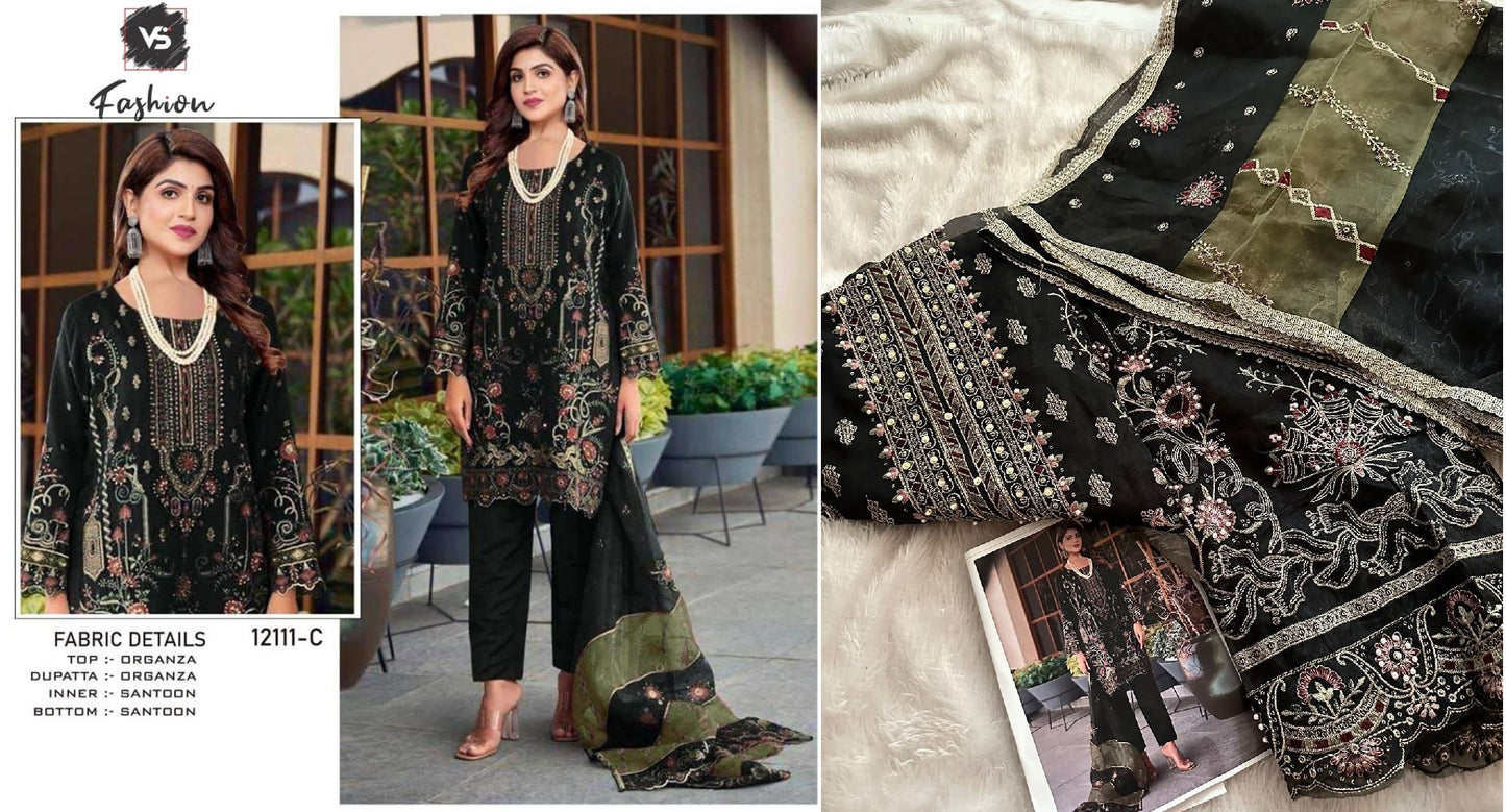 12111C Vs Fashion Pakistani Salwar Suits