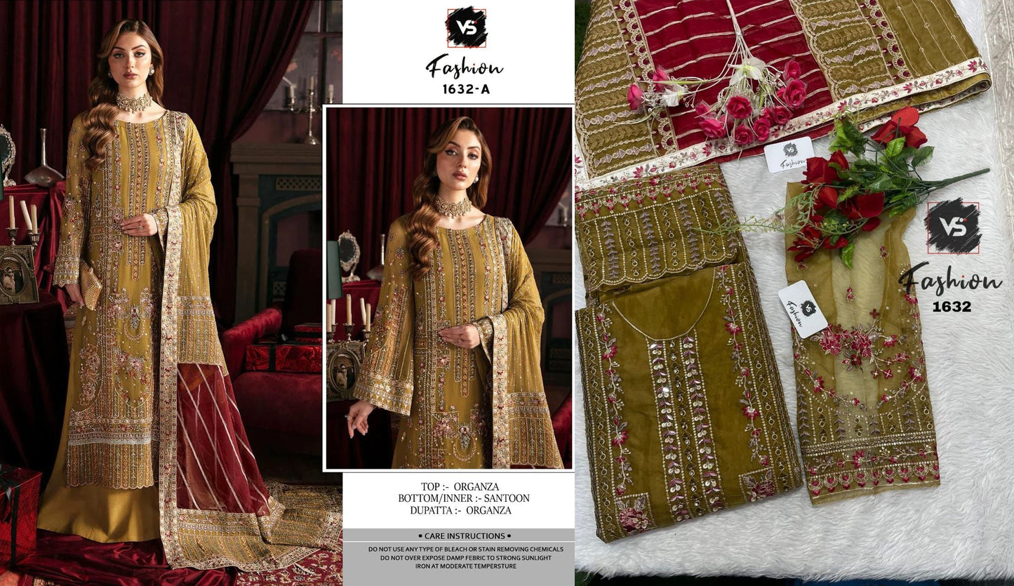 1632A Vs Fashion Pakistani Salwar Suits