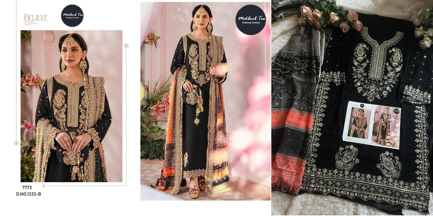 1333B Mehboob Tex Pakistani Salwar Suits