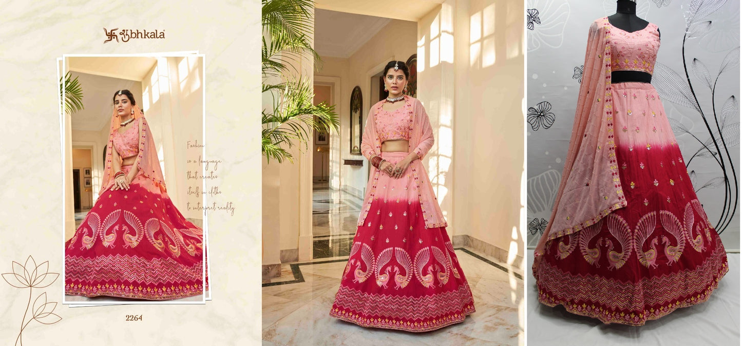 2264 Bridesmaid Vol 27 Shubhkala Lehenga Choli