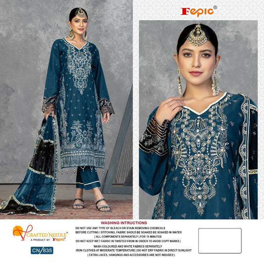 Cn- 835 Crafted Needle Pakistani Readymade Suits