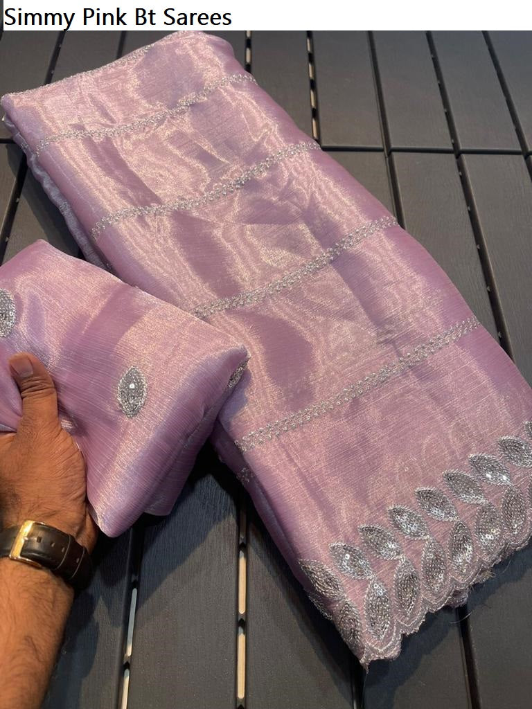 Simmy Pink Bt Sarees