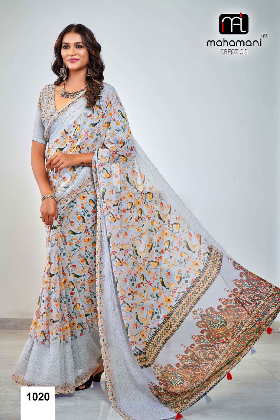 1020 Albeli Mahamani Creation Sarees