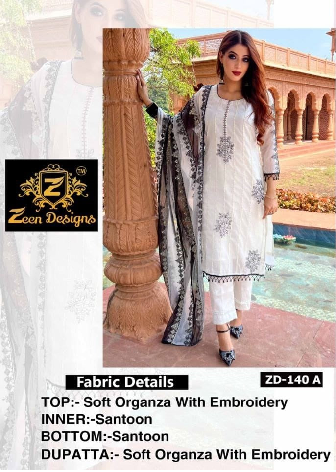 140A Zeen Designs Pakistani Salwar Suits