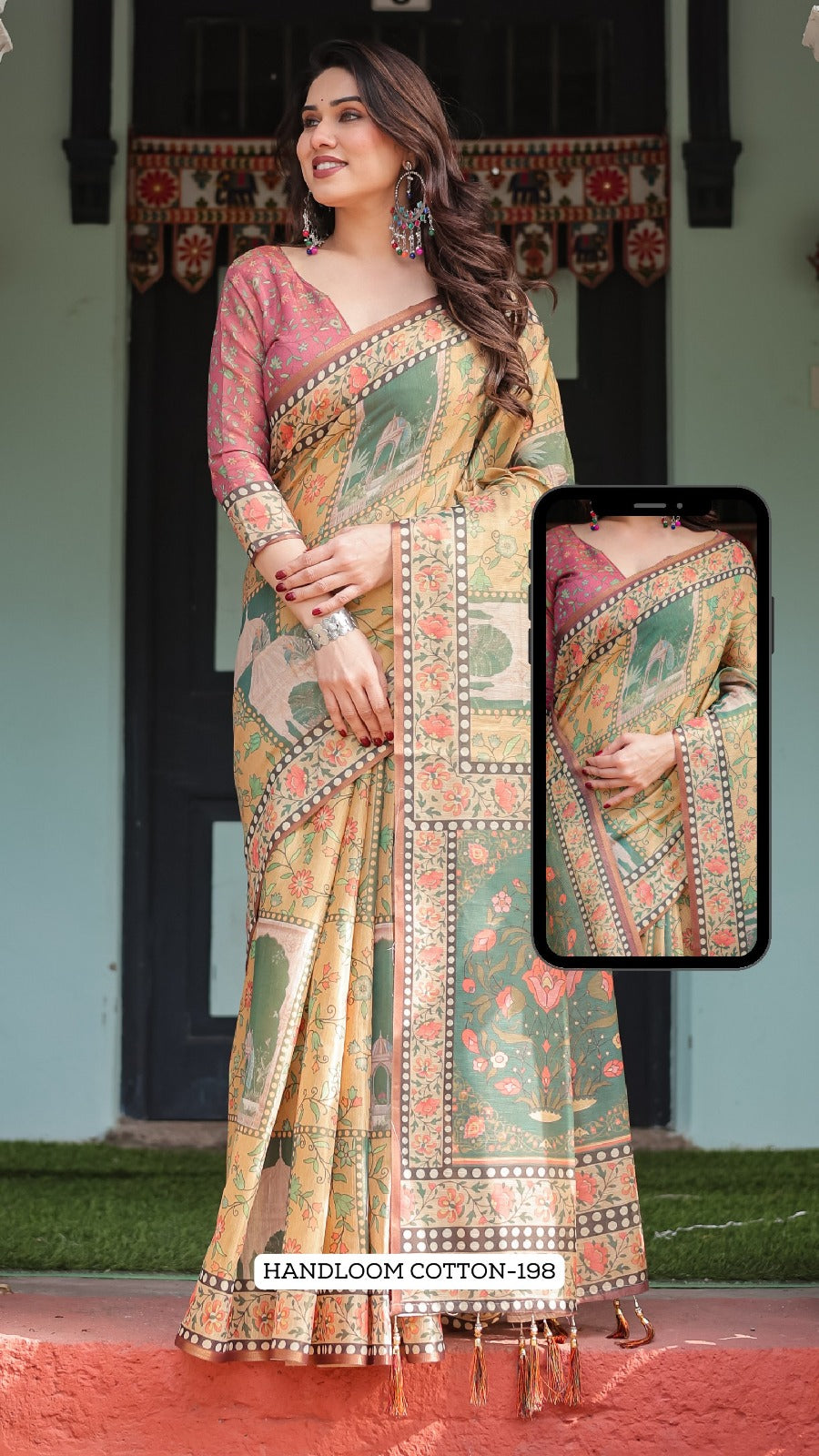 198 Almaari Cotton Sarees