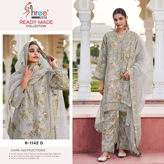 R-1142-D Shree Fabs Pakistani Readymade Suits
