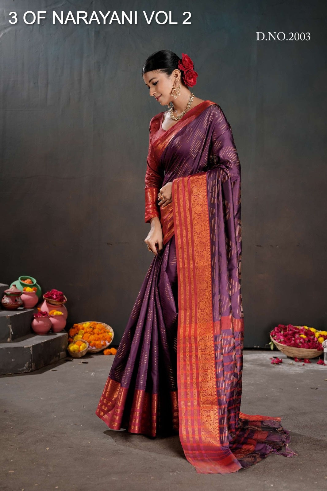 2003 Narayani Vol 2 3 Of Soft Banarasi Sarees