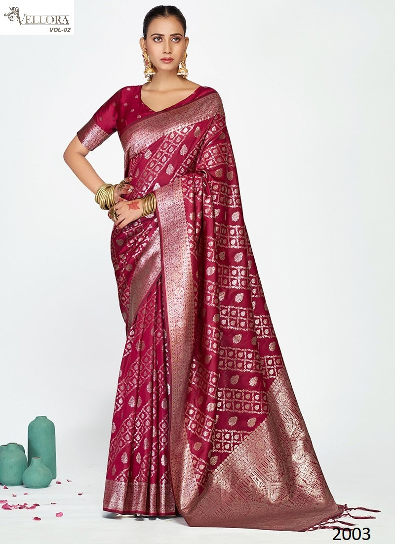 2003 Vol 2 Vellora Banarasi Silk Sarees