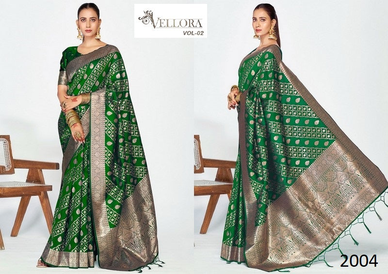 2004 Vol 2 Vellora Banarasi Silk Sarees