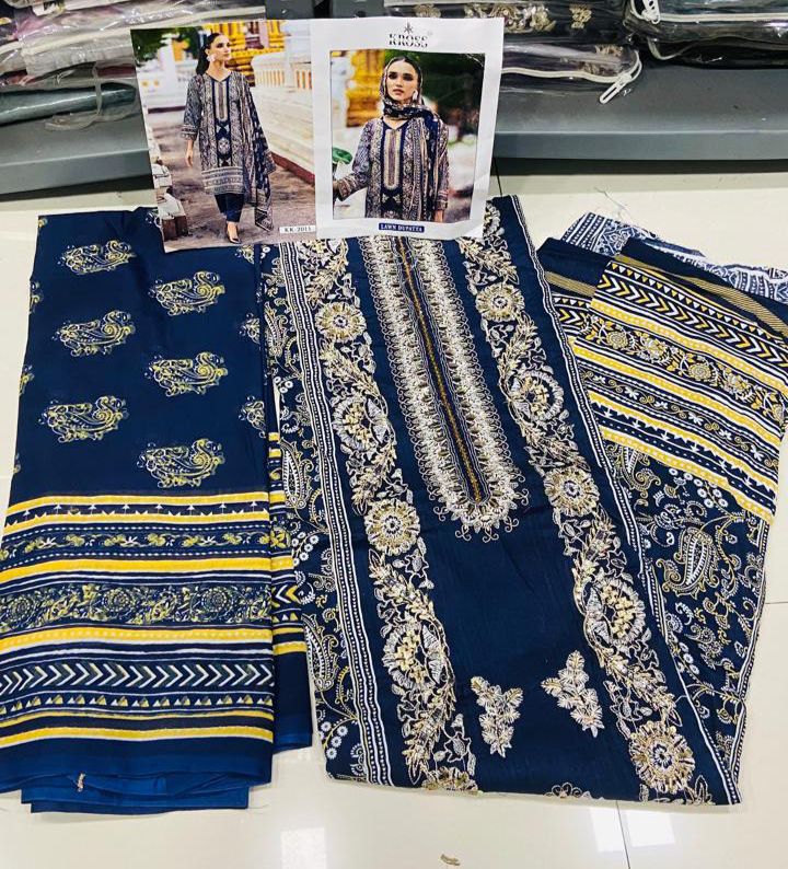 2011 Kross Kulture Pure Cotton Pakistani Salwar Suits