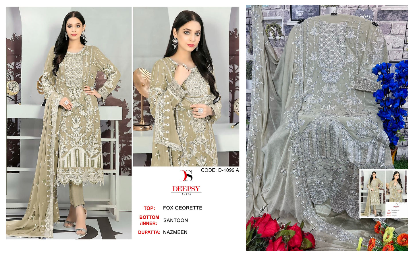 1099-A Deepsy Pakistani Salwar Suits