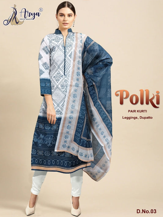 Polki 03 Adm Readymade Suits