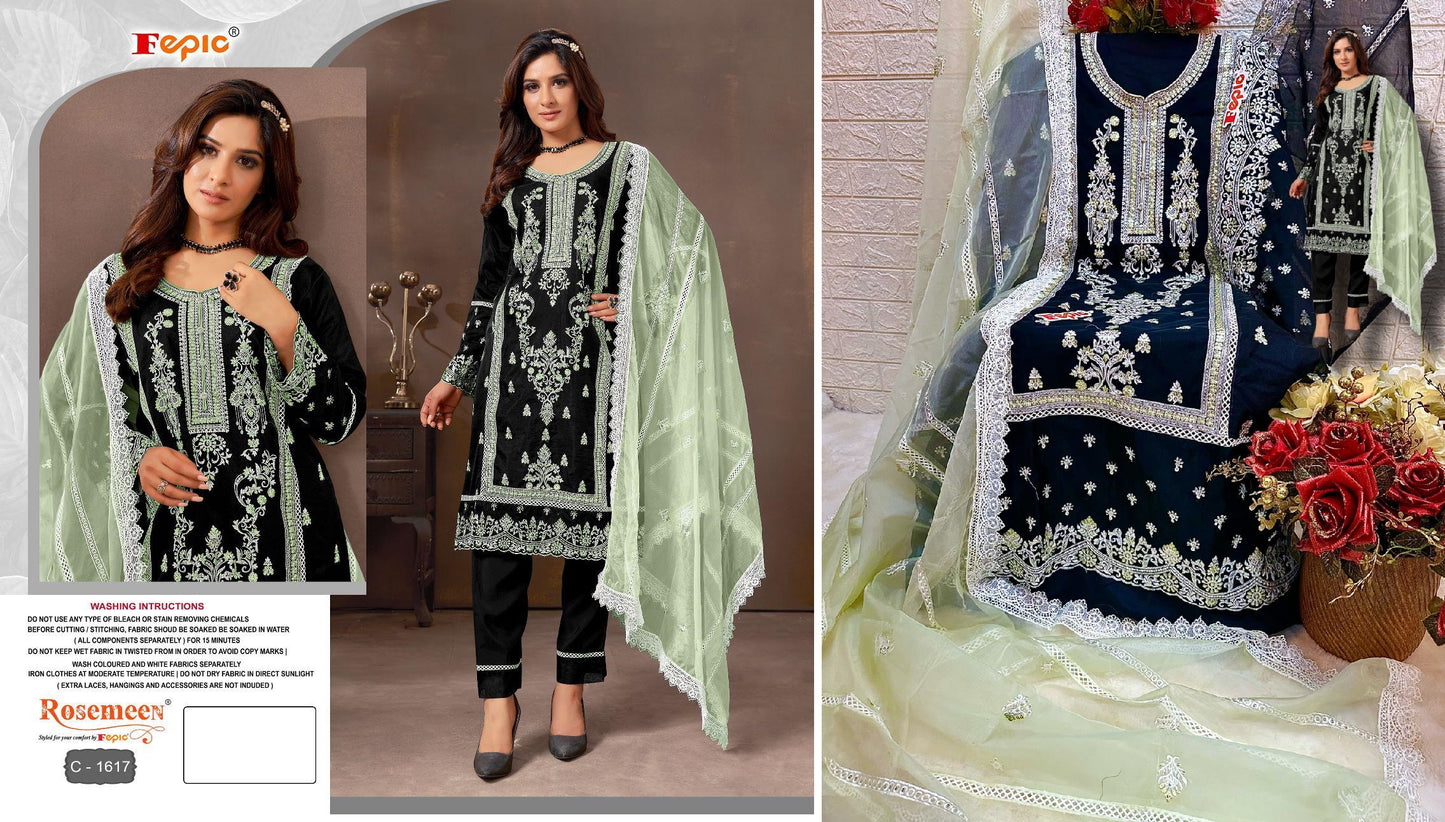 1617 Fepic Pakistani Salwar Suits