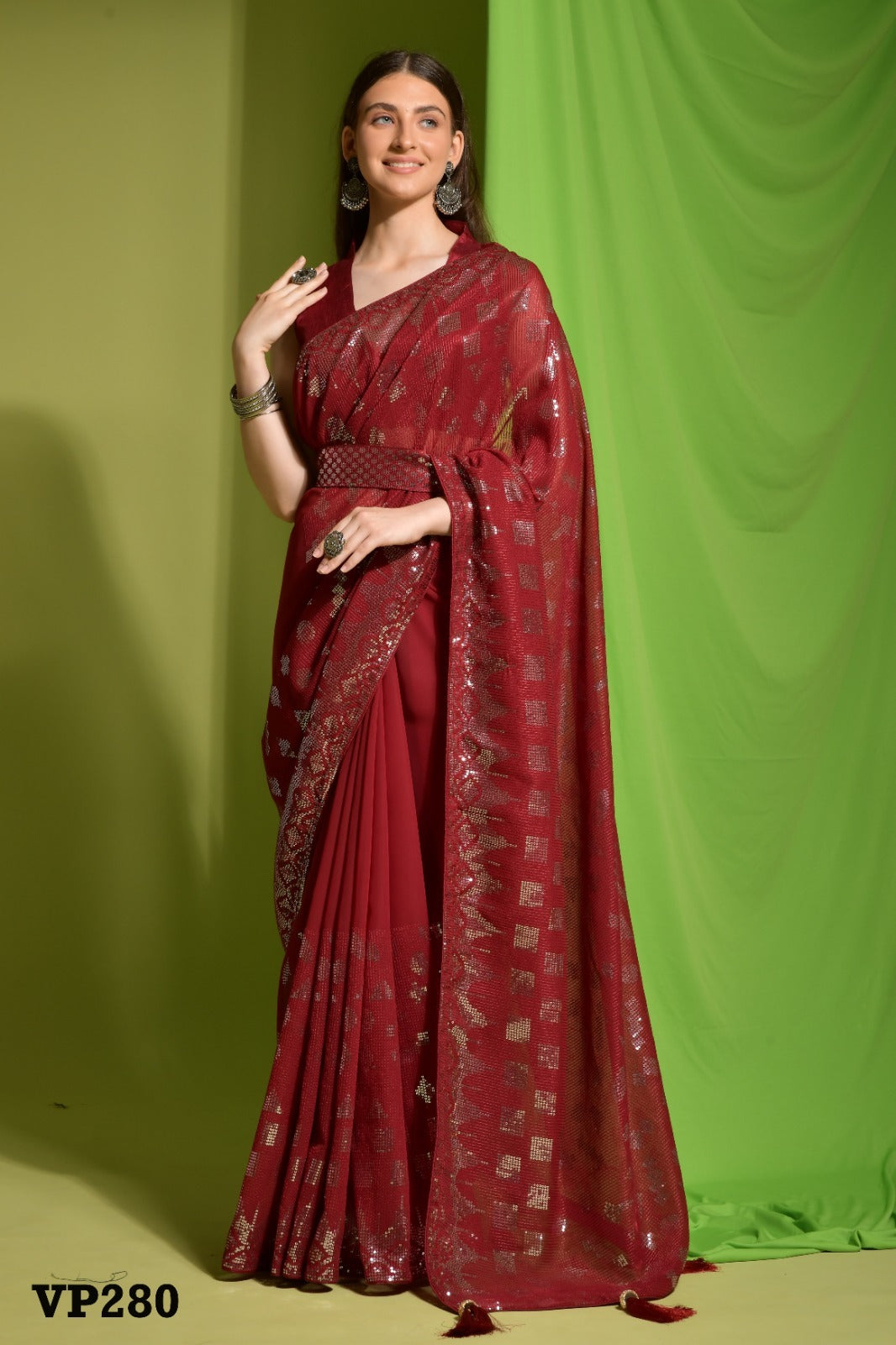 280 Parakh Vol 2 Fashion Berry Sarees